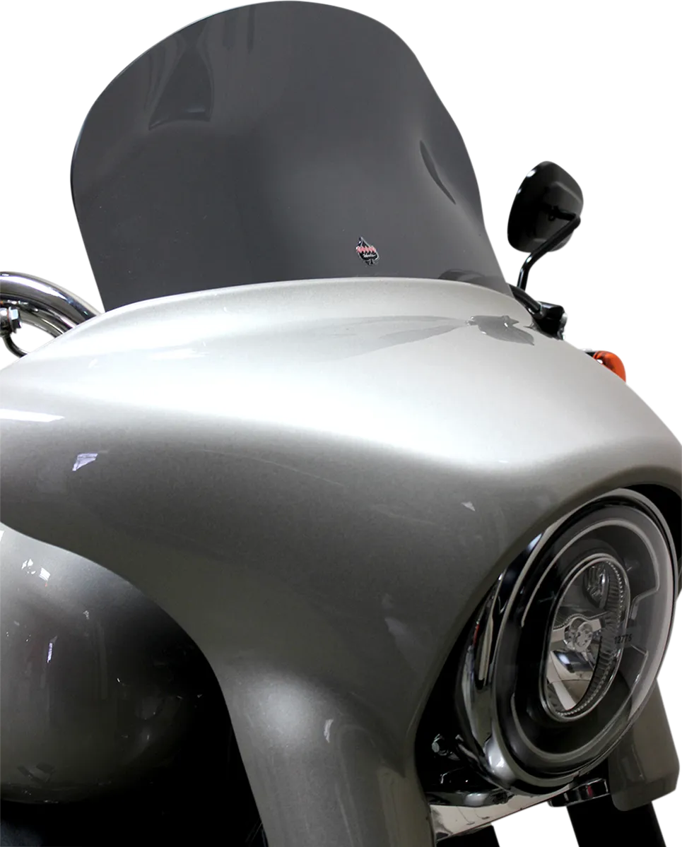 2310-0690- KLOCK WERKS Flare Windshield - 8" - Smoke - Sport Glide KW05-01-0527-DS