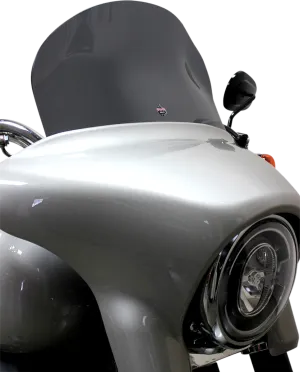 2310-0690- KLOCK WERKS Flare Windshield - 8" - Smoke - Sport Glide KW05-01-0527-DS