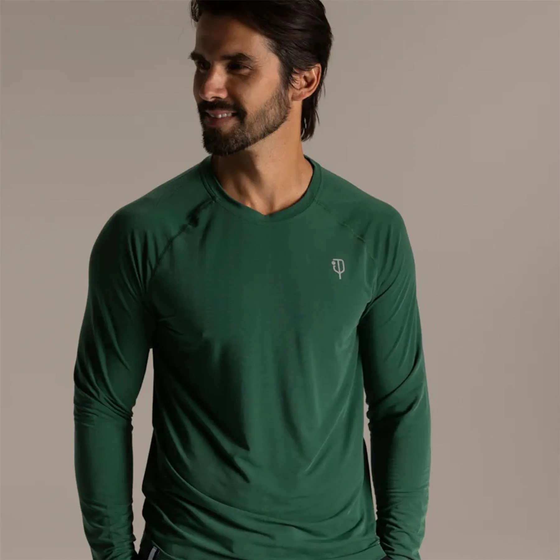 5.0 LS Tee Pritchard Green - 2024