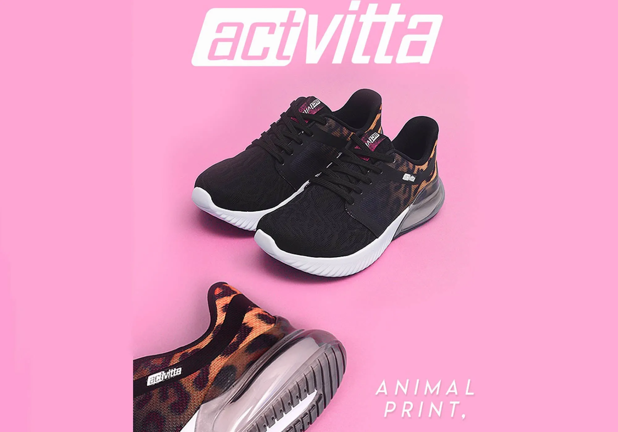 Actvitta Transcend Womens Cushioned Active Shoes Made In Brazil