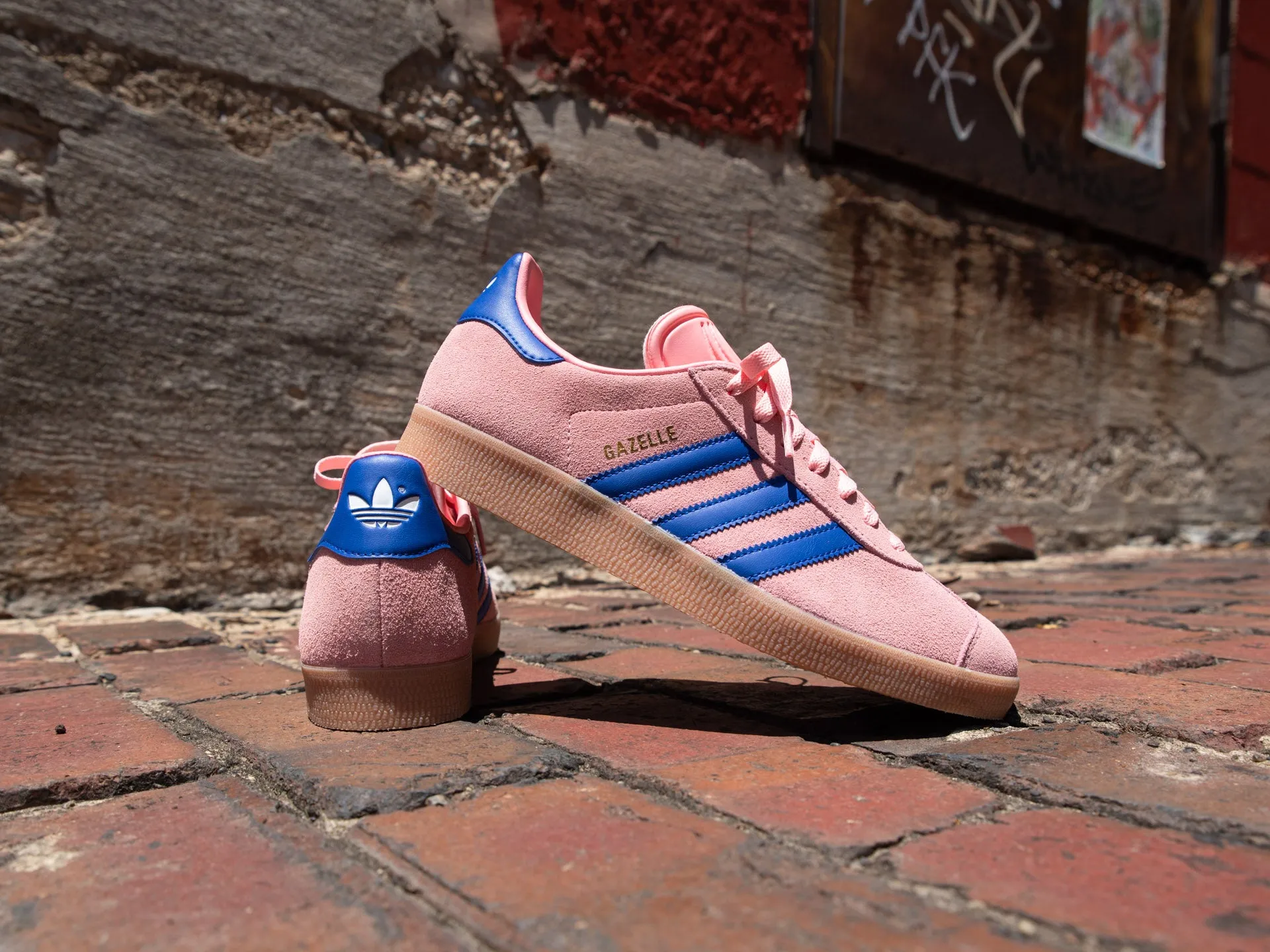 Adidas Gazelle 'Semi Pink Spark/Lucid Blue'