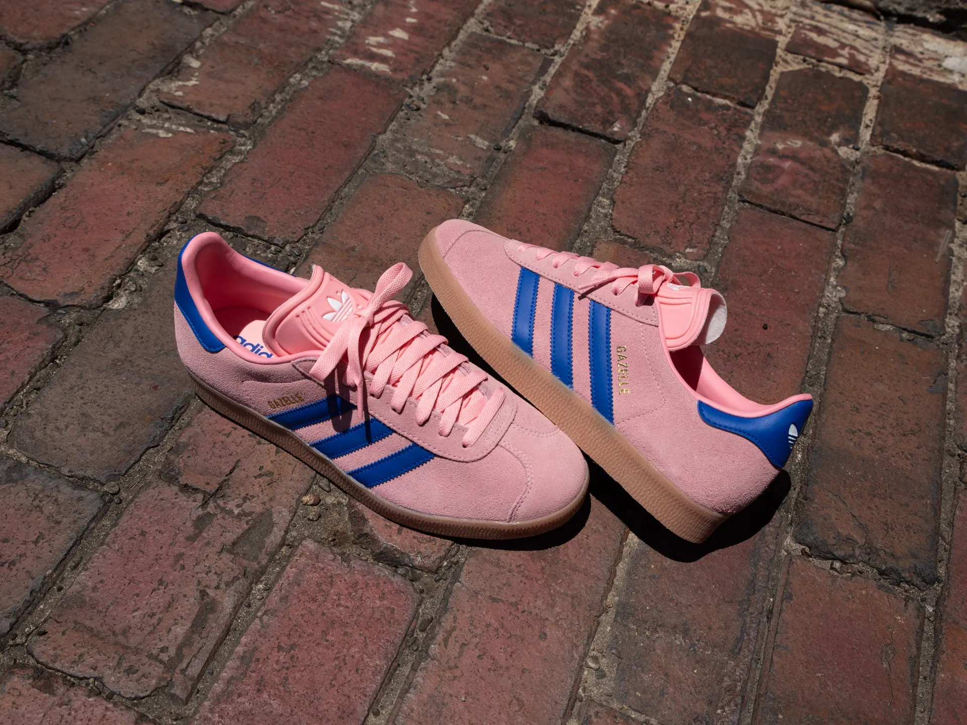Adidas Gazelle 'Semi Pink Spark/Lucid Blue'