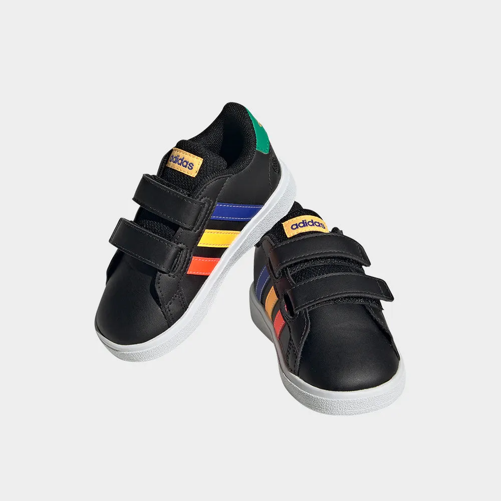 Adidas Infants Grand Court 2.0 Cf I Sneaker Black/multi _ 184358 _ Black