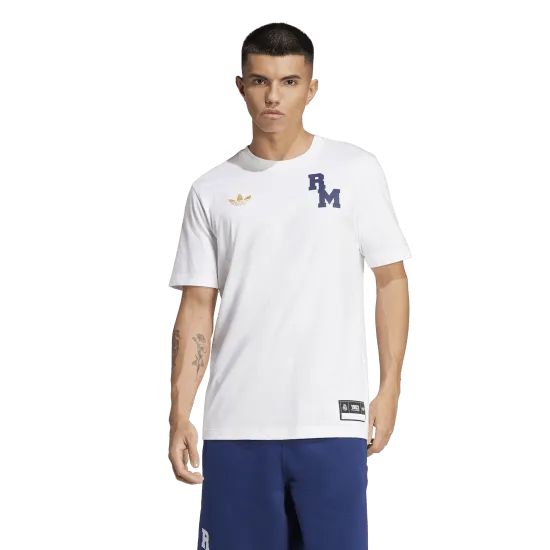 Adidas Men's Real Madrid Varsity Tee