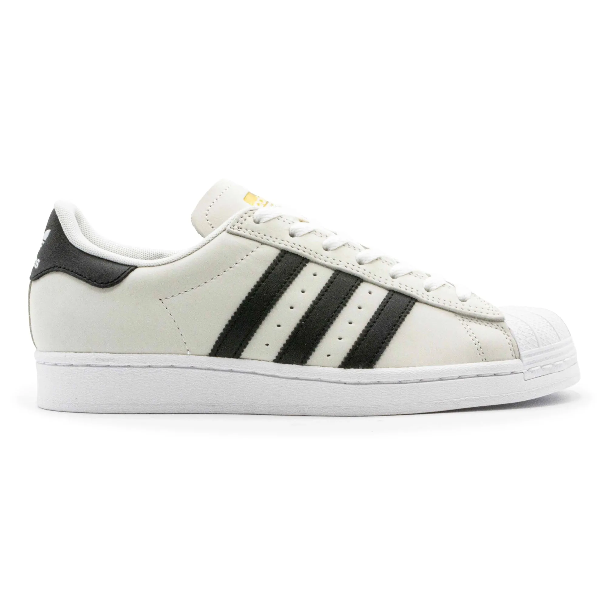Adidas Superstar ADV Shoes - Cloud White/Core Black/Gold Metallic