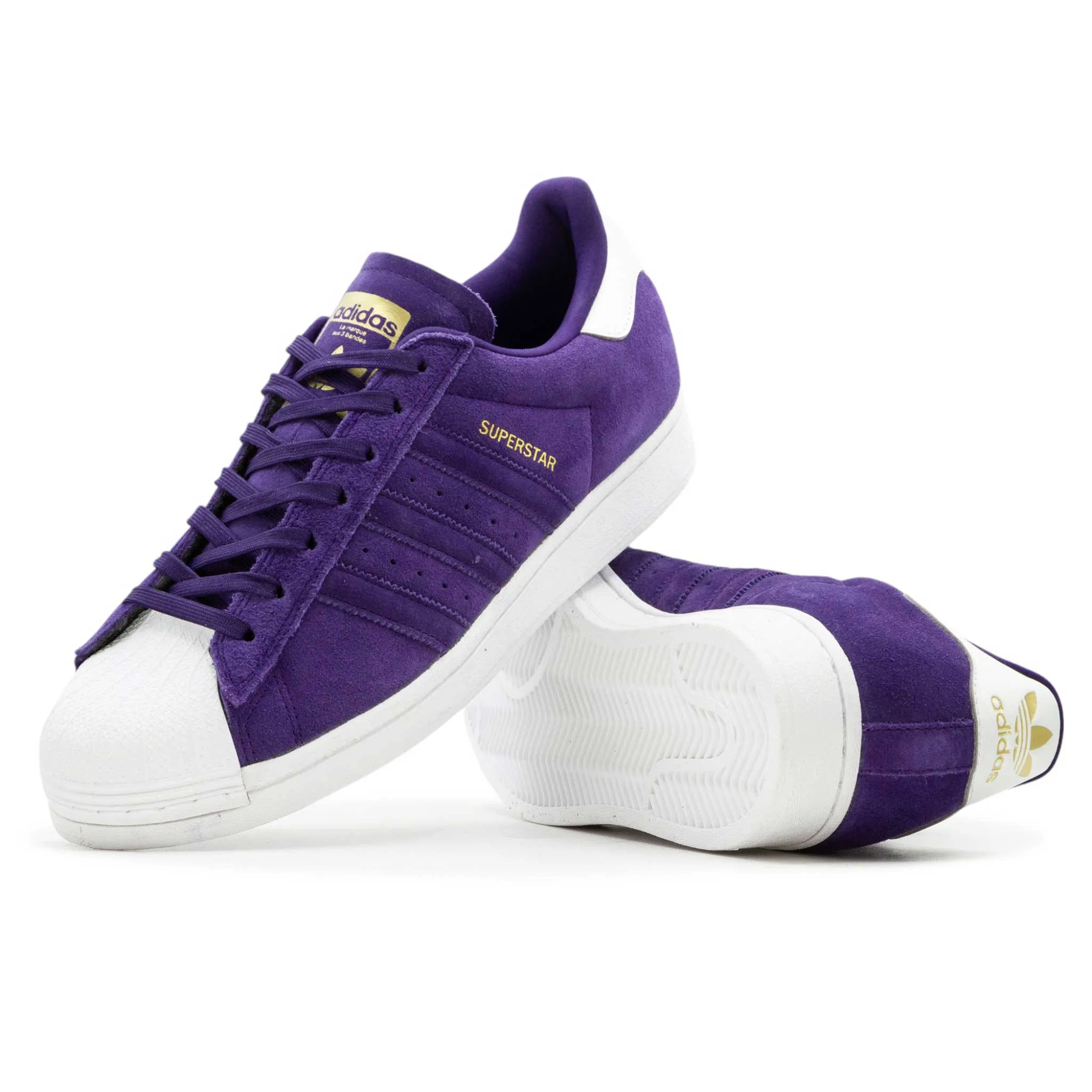 Adidas Superstar ADV Shoes - Collegiate Purple/Zero Metalic/Gold metallic
