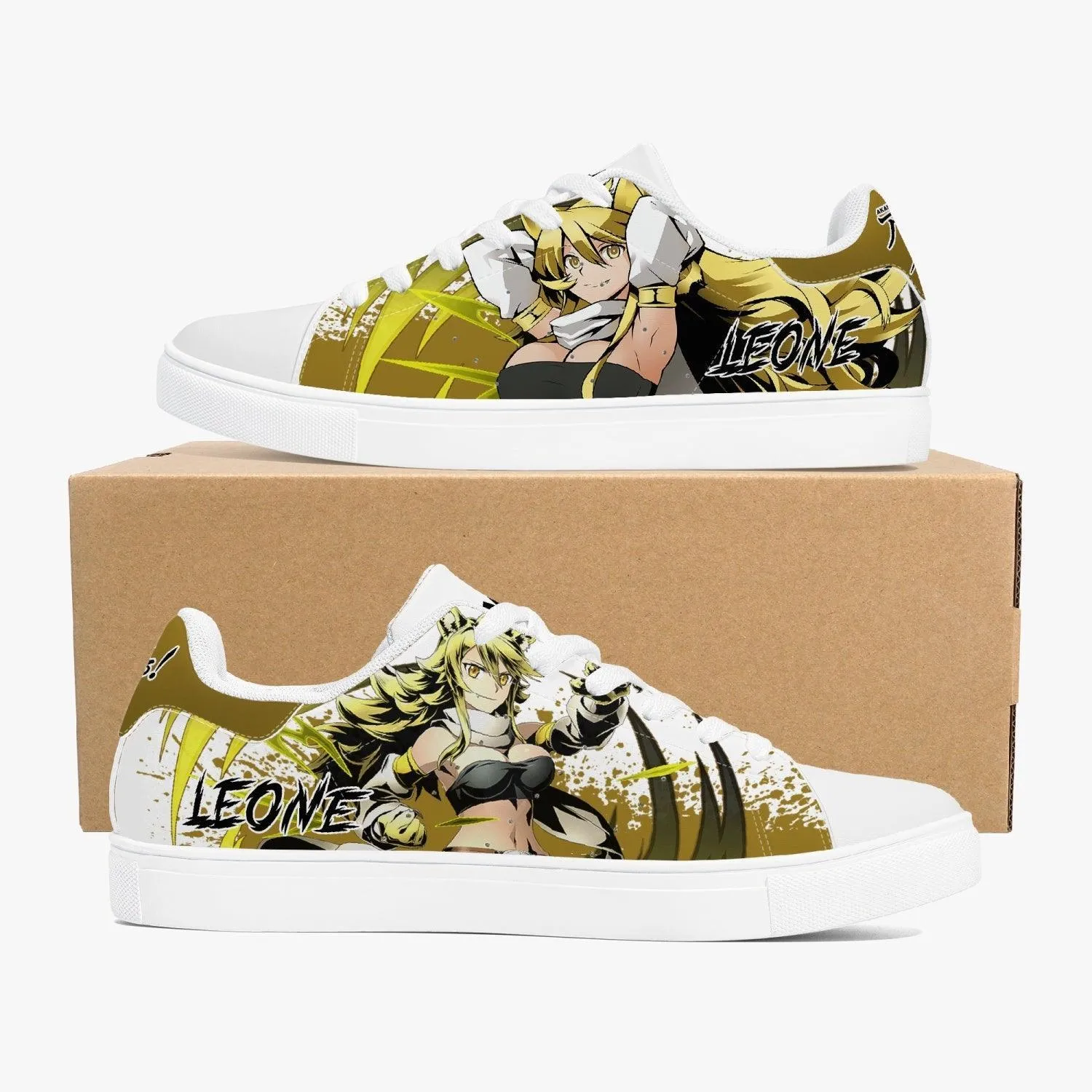 Akame Ga Kill Leone Skate Anime Shoes