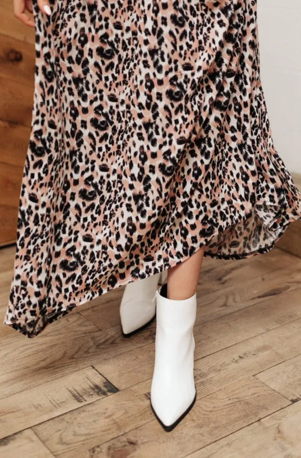 Amari Ankle Boots in White - 2/22/2022
