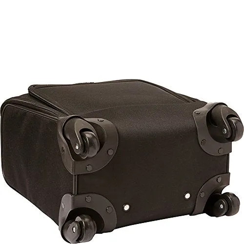 American Tourister Lynnwood 16 Inch Underseat Spinner Carry-On Luggage With Wheels - (Purple Print)