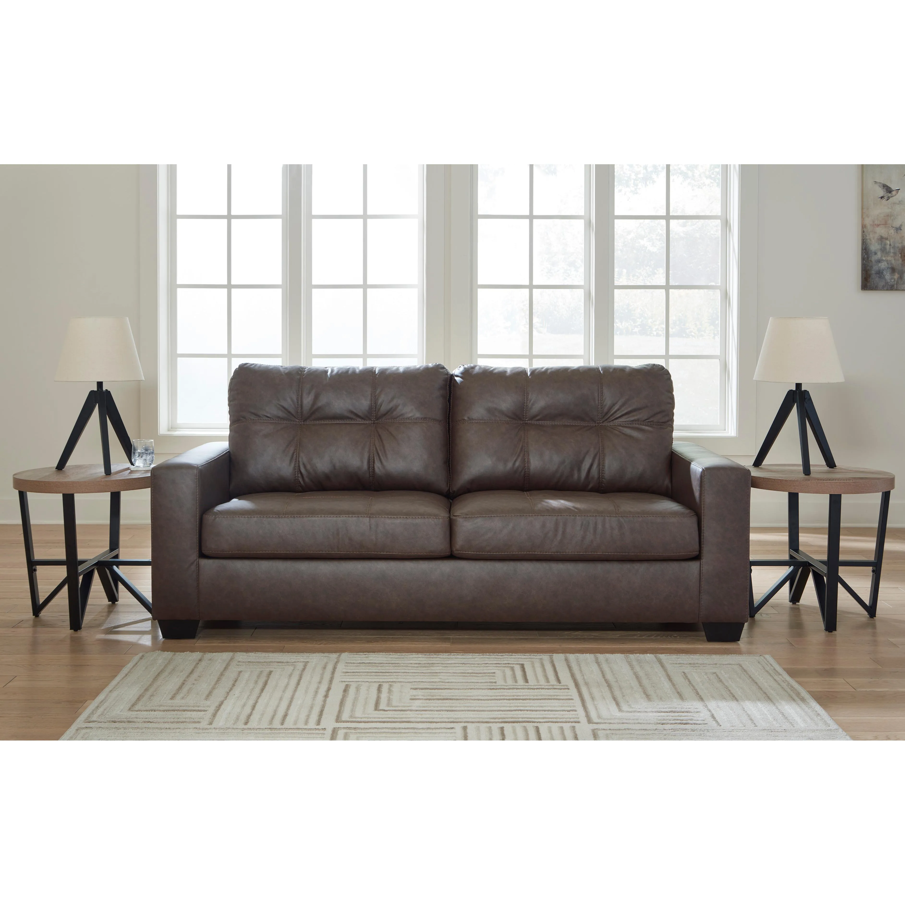 Benchcraft Barlin Mills 17003U2 3 pc Sofa, Loveseat and Recliner Set