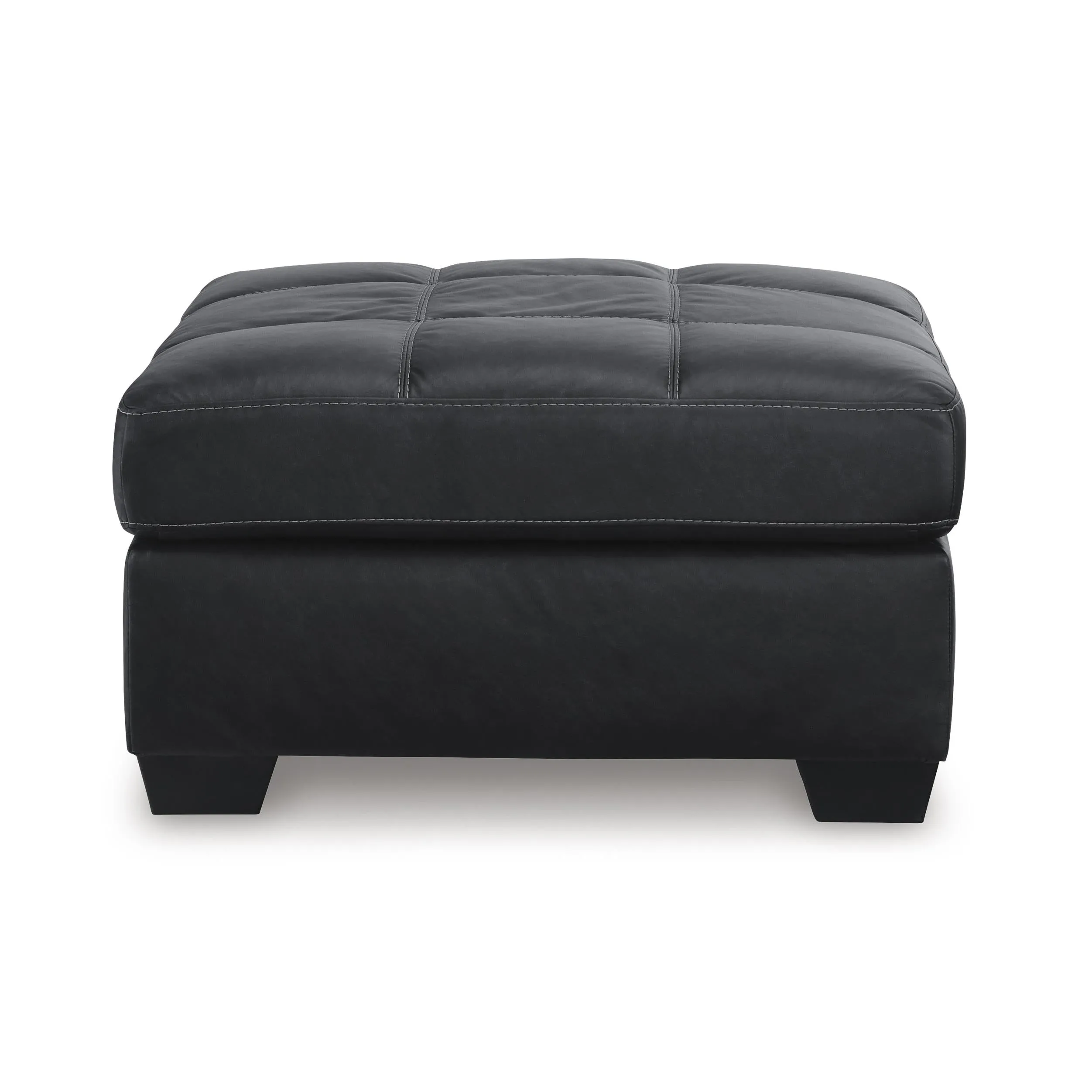 Benchcraft Barlin Mills Leather Look Ottoman 1700408