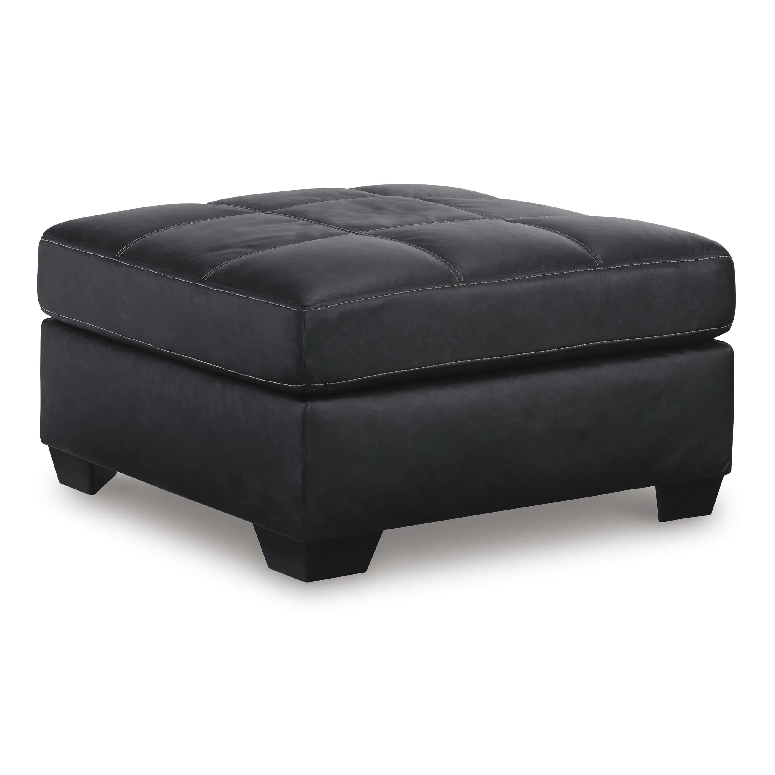 Benchcraft Barlin Mills Leather Look Ottoman 1700408