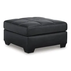 Benchcraft Barlin Mills Leather Look Ottoman 1700408