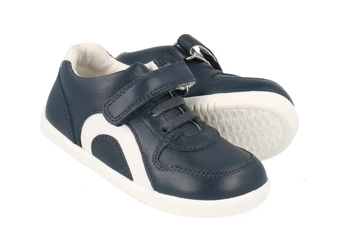 Bobux I Walk Comet Navy   White Trainers