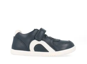 Bobux I Walk Comet Navy   White Trainers