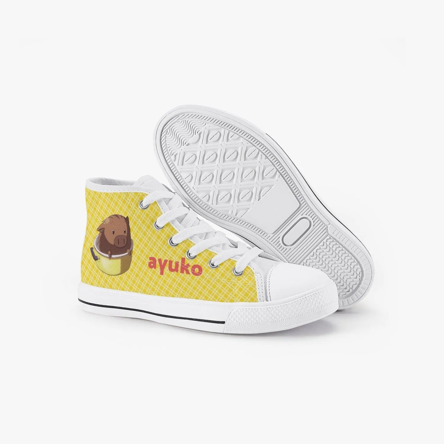 Clannad Botan Kids A-Star High Anime Shoes