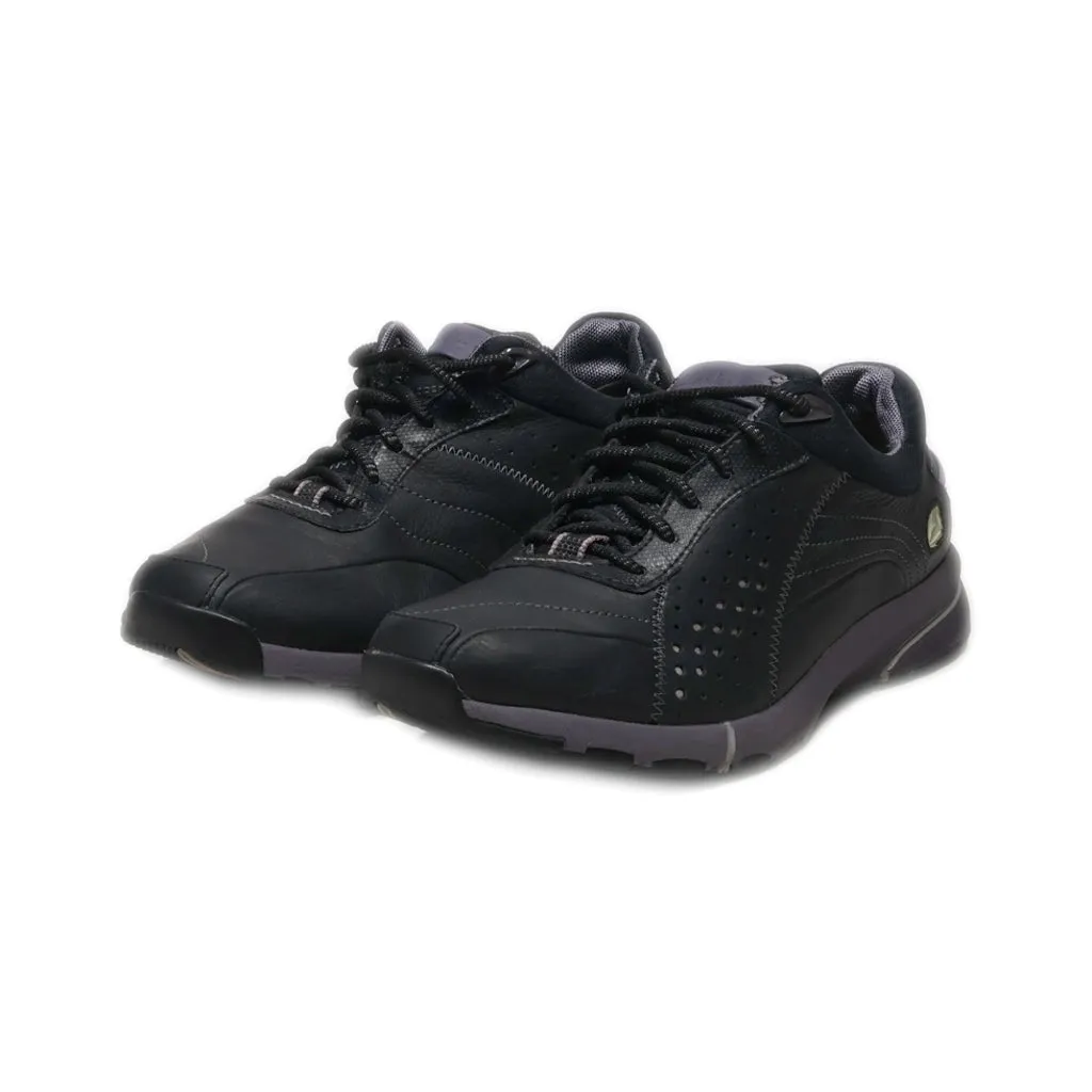 Clarks Sport Shoes Leather Black Colour For Women