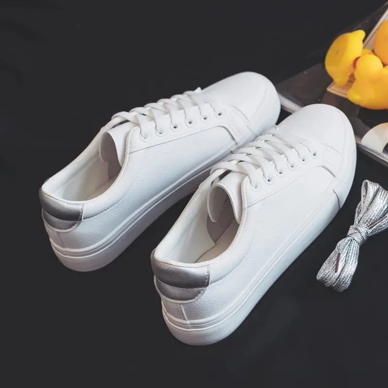 Comfy White Shoes Sneakers