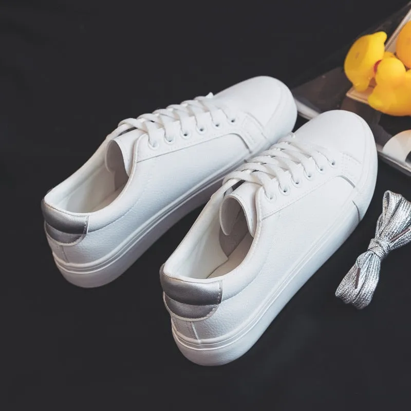 Comfy White Shoes Sneakers