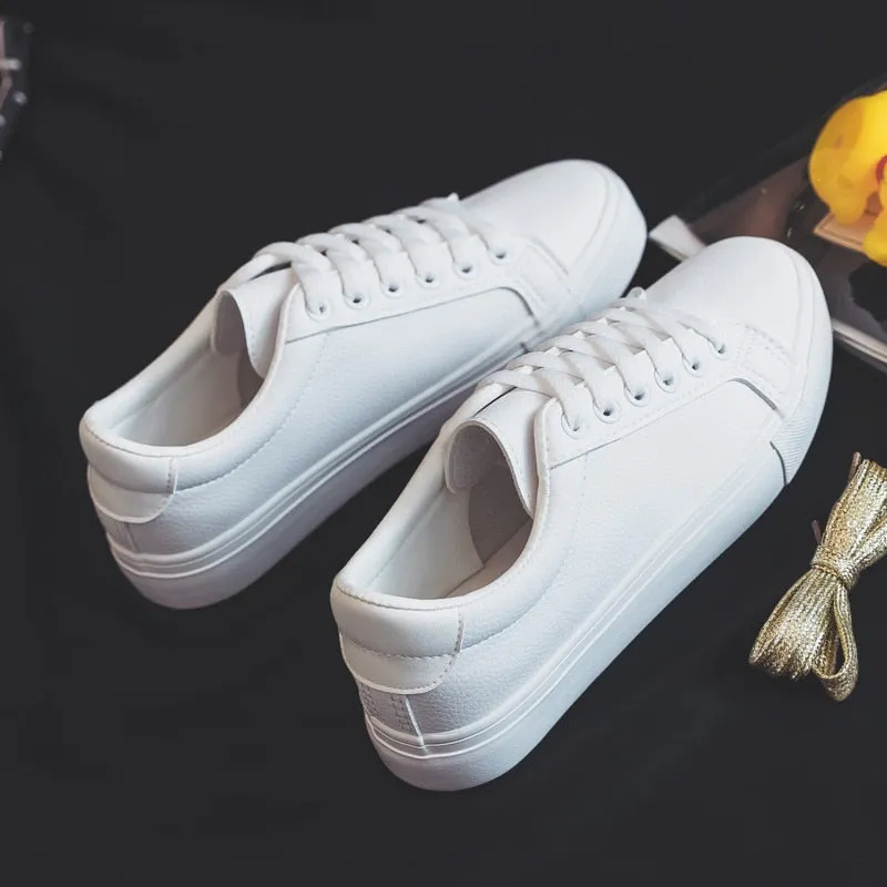 Comfy White Shoes Sneakers