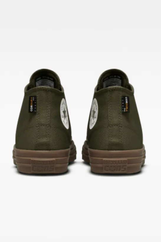 CONVERSE CHUCK TAYLOR ALL STAR PRO CORDURA CANVAS MID - CARGO KHAKI
