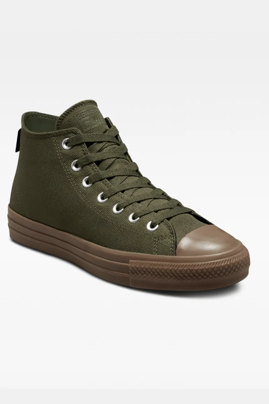 CONVERSE CHUCK TAYLOR ALL STAR PRO CORDURA CANVAS MID - CARGO KHAKI
