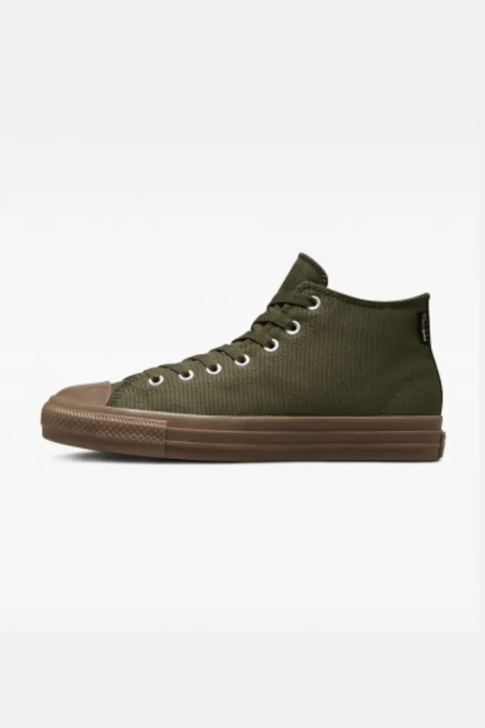 CONVERSE CHUCK TAYLOR ALL STAR PRO CORDURA CANVAS MID - CARGO KHAKI