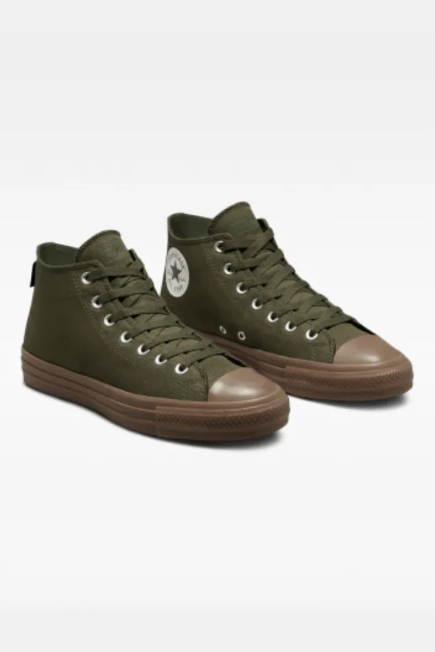 CONVERSE CHUCK TAYLOR ALL STAR PRO CORDURA CANVAS MID - CARGO KHAKI
