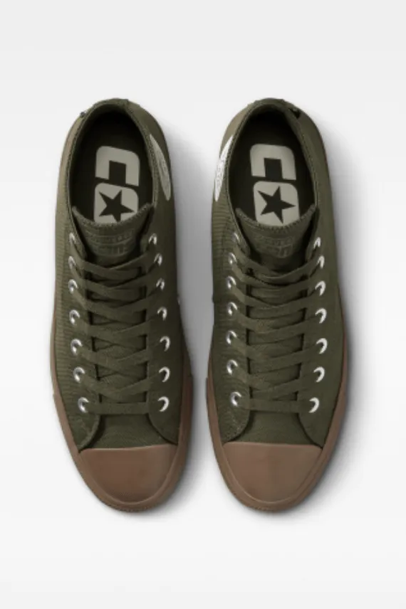 CONVERSE CHUCK TAYLOR ALL STAR PRO CORDURA CANVAS MID - CARGO KHAKI