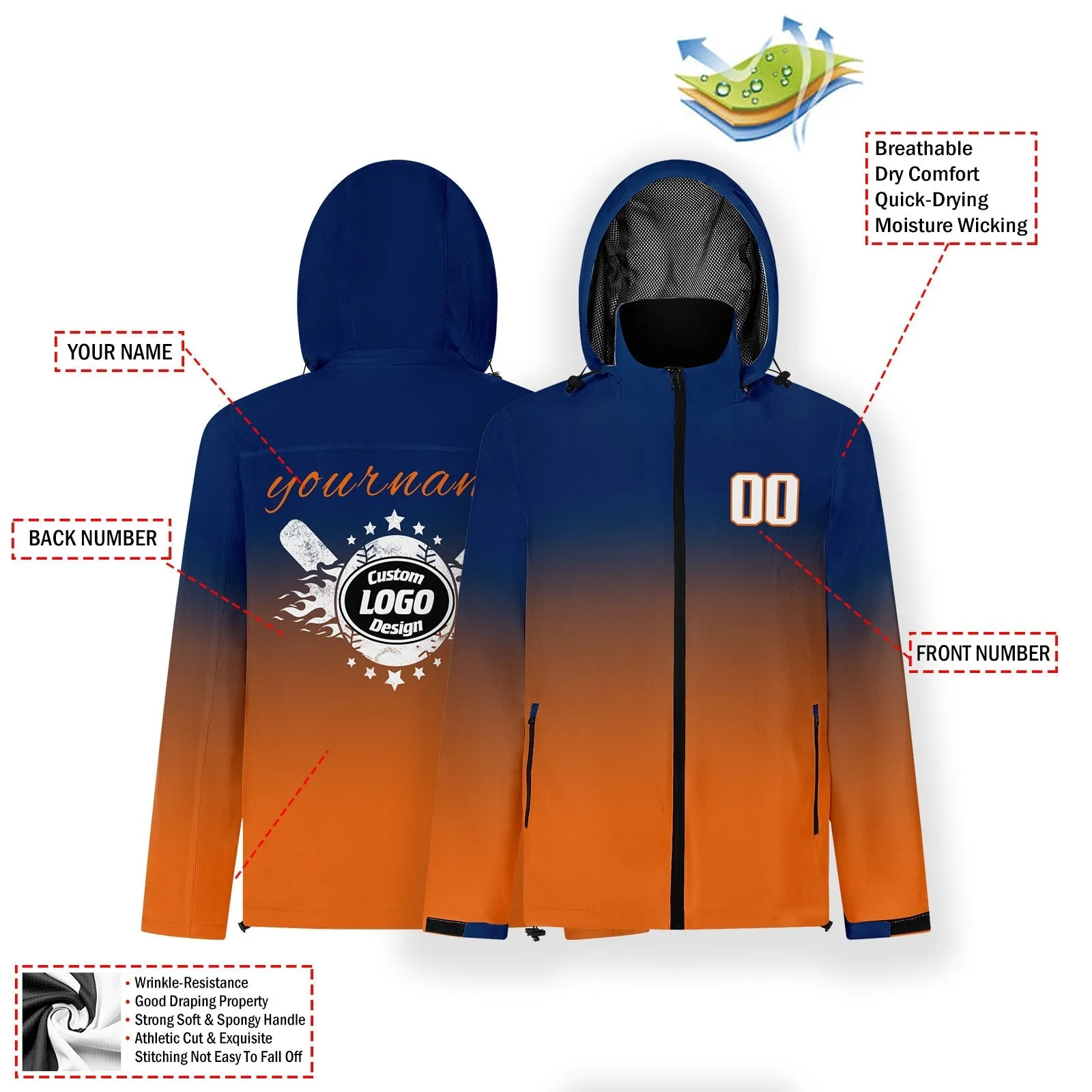 Custom Baseball Outerwear Hat and Shoes Combo Offer Personalized Combo ZH-E025023-12