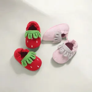 Cute Strawberry Baby Shoes