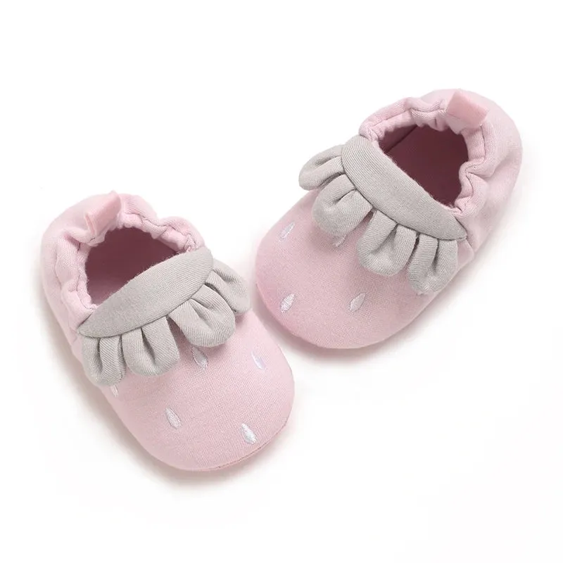 Cute Strawberry Baby Shoes