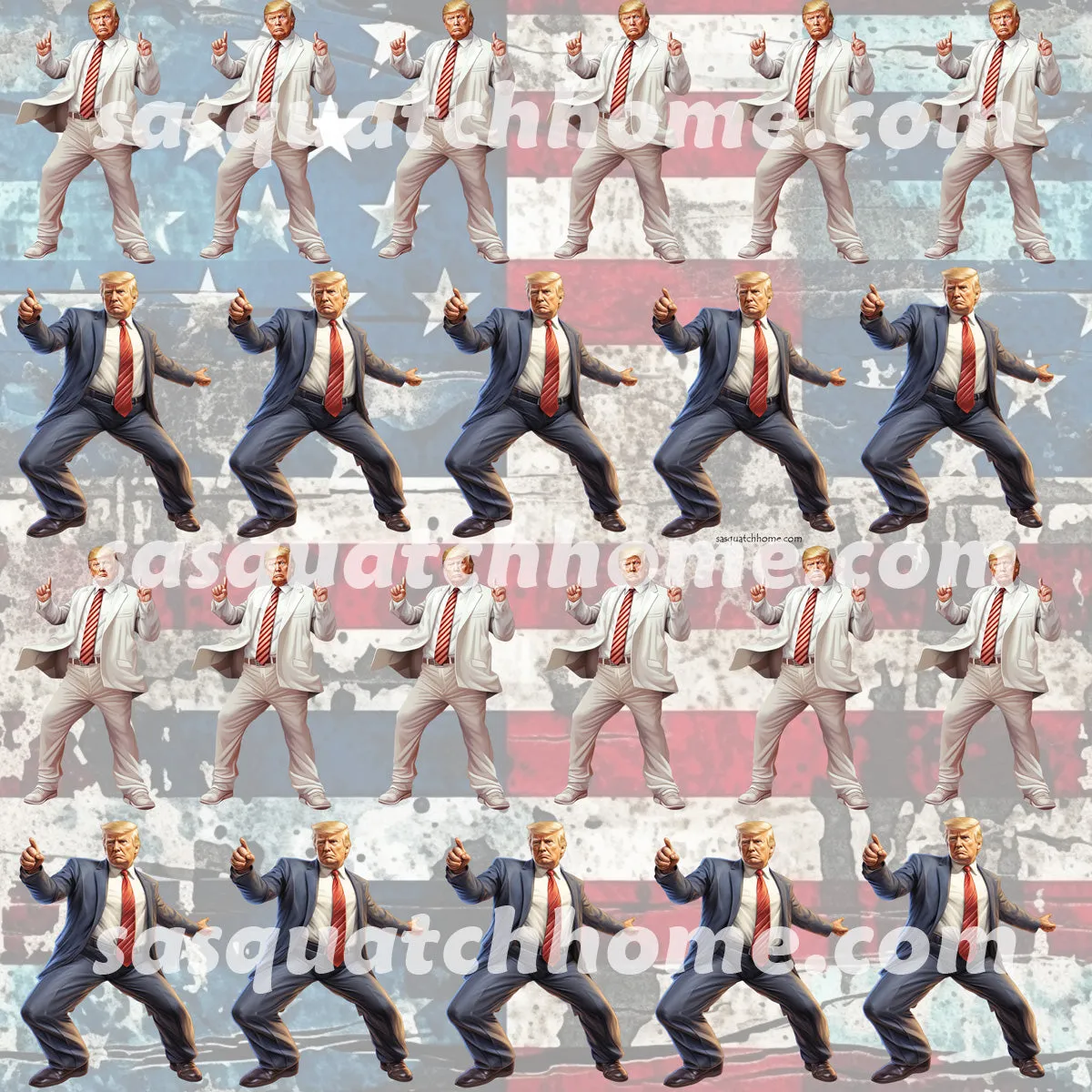 Donald Trump, MAGA Youth Children Canvas Shoes Set 2 of 2