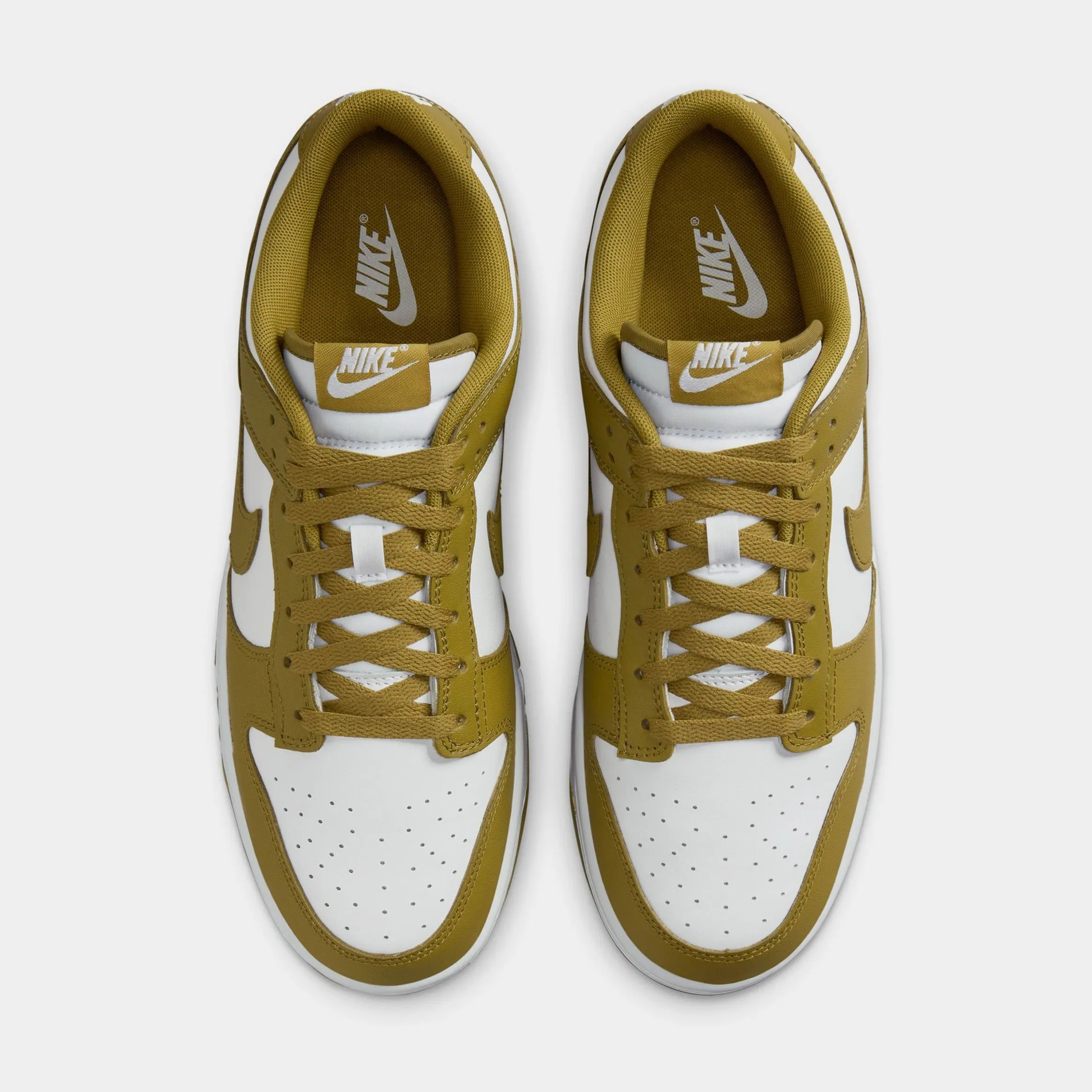 Dunk Low Retro Mens Lifestyle Shoes (White/Pacific Moss)
