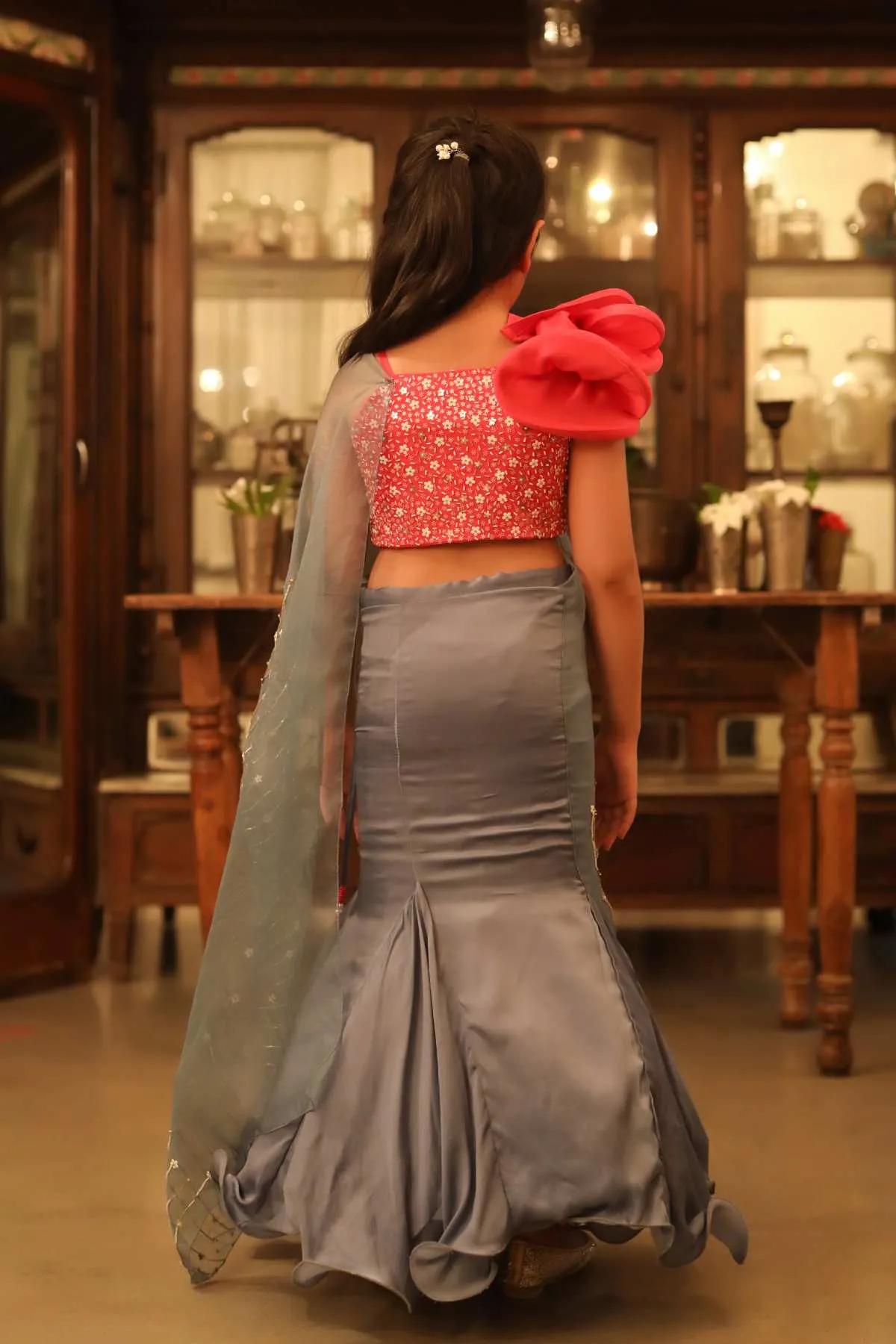 Embroidered Saree