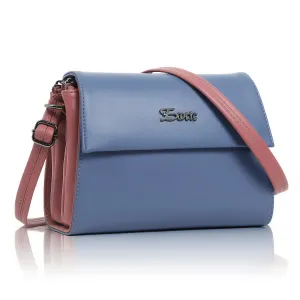 EXOTIC Womens Stylish And Durable Sling Bag (Blue)