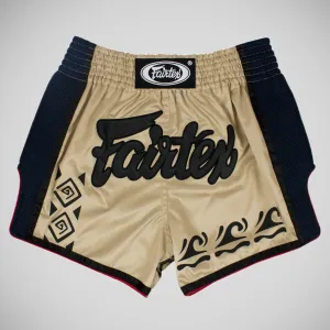 Fairtex BS1713 Slim Cut Muay Thai Shorts Khaki