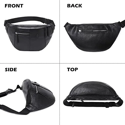 Fanny Pack Stylish Fanny Pack Waist Bag With Multiple Pockets Chest Bag Crossbody Bag Wide Strap Fanny Pack For Partyl Sports Outdoor Travel