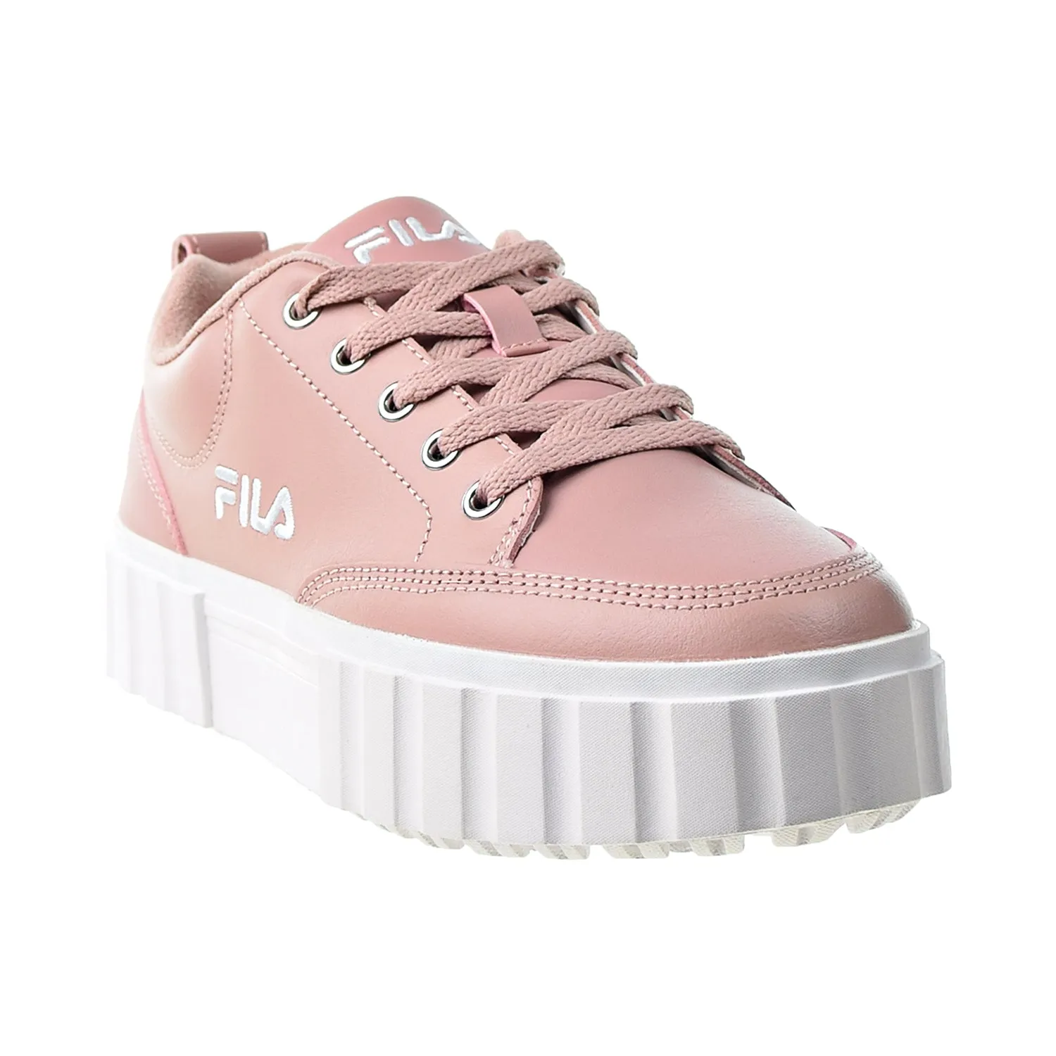 Fila Sandblast Low Women's Shoes Misty Rose-White