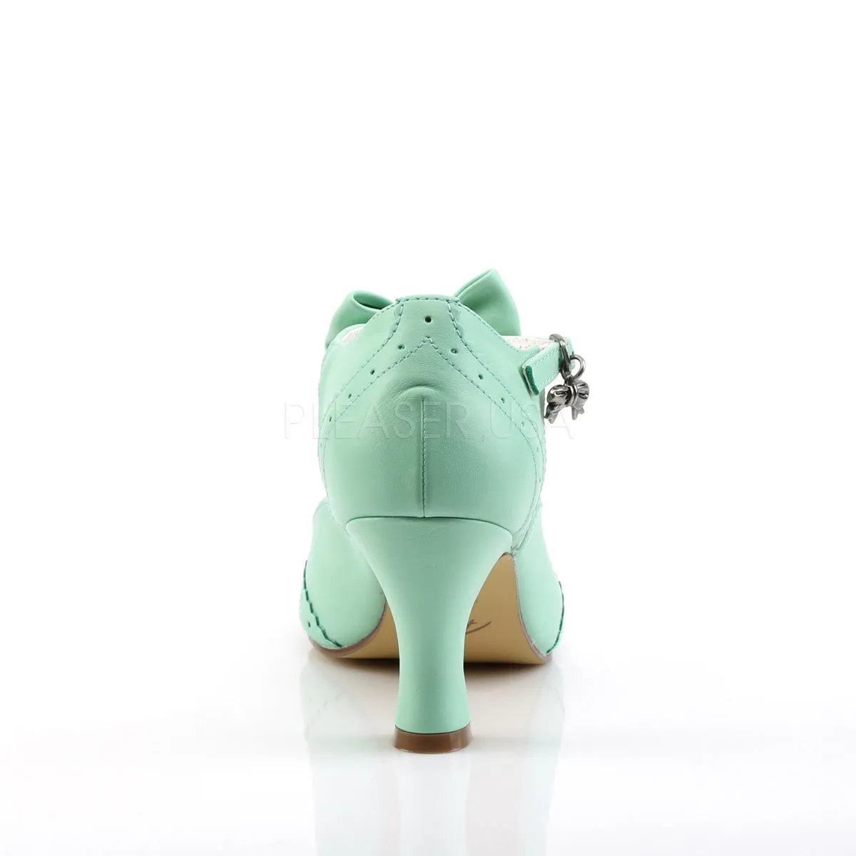 Flapper Mint Kitten Heels