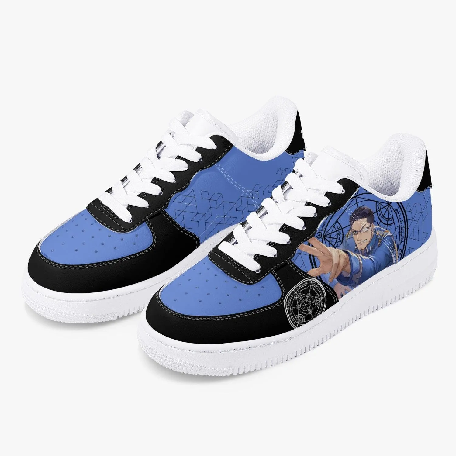 Fullmetal Alchemist Maes Air F1 Anime Shoes