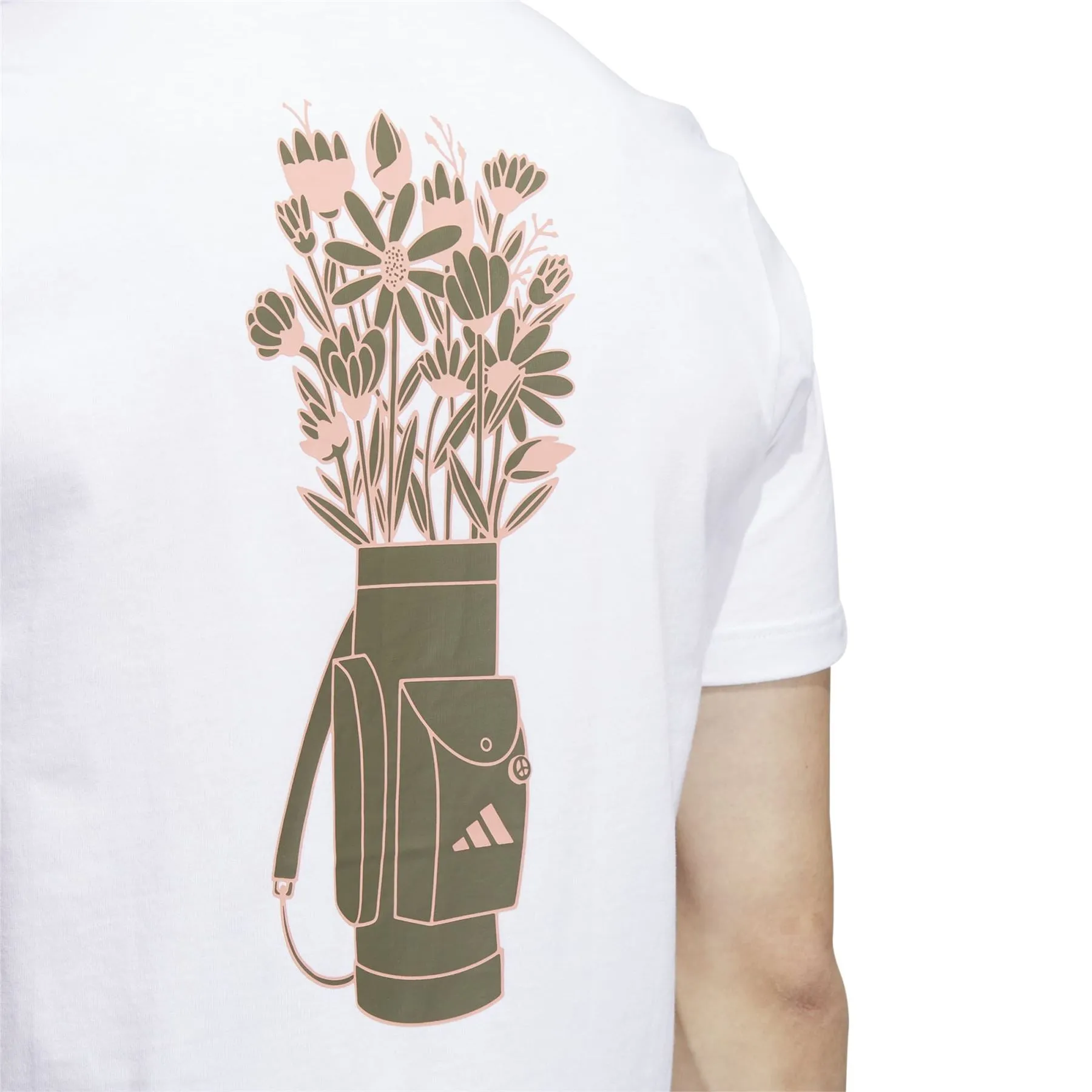 Golf GFX Tee White - AW23