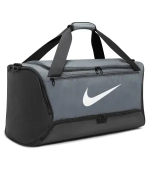 Grey/Black/White - Nike Brasilia 9.5 training medium duffle (60L)