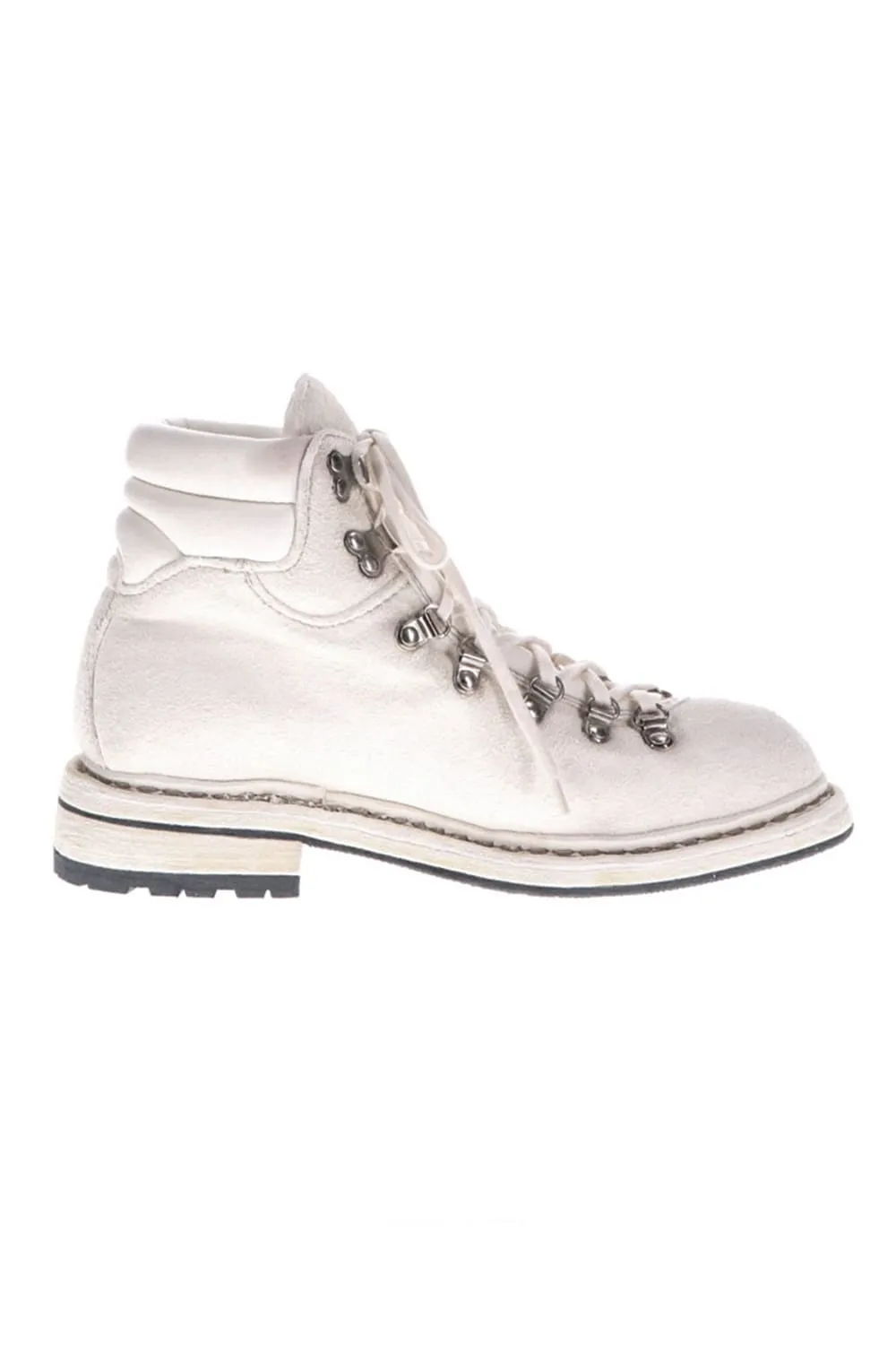 Hiking Boots Sole Rubber Horse Reverse - White
