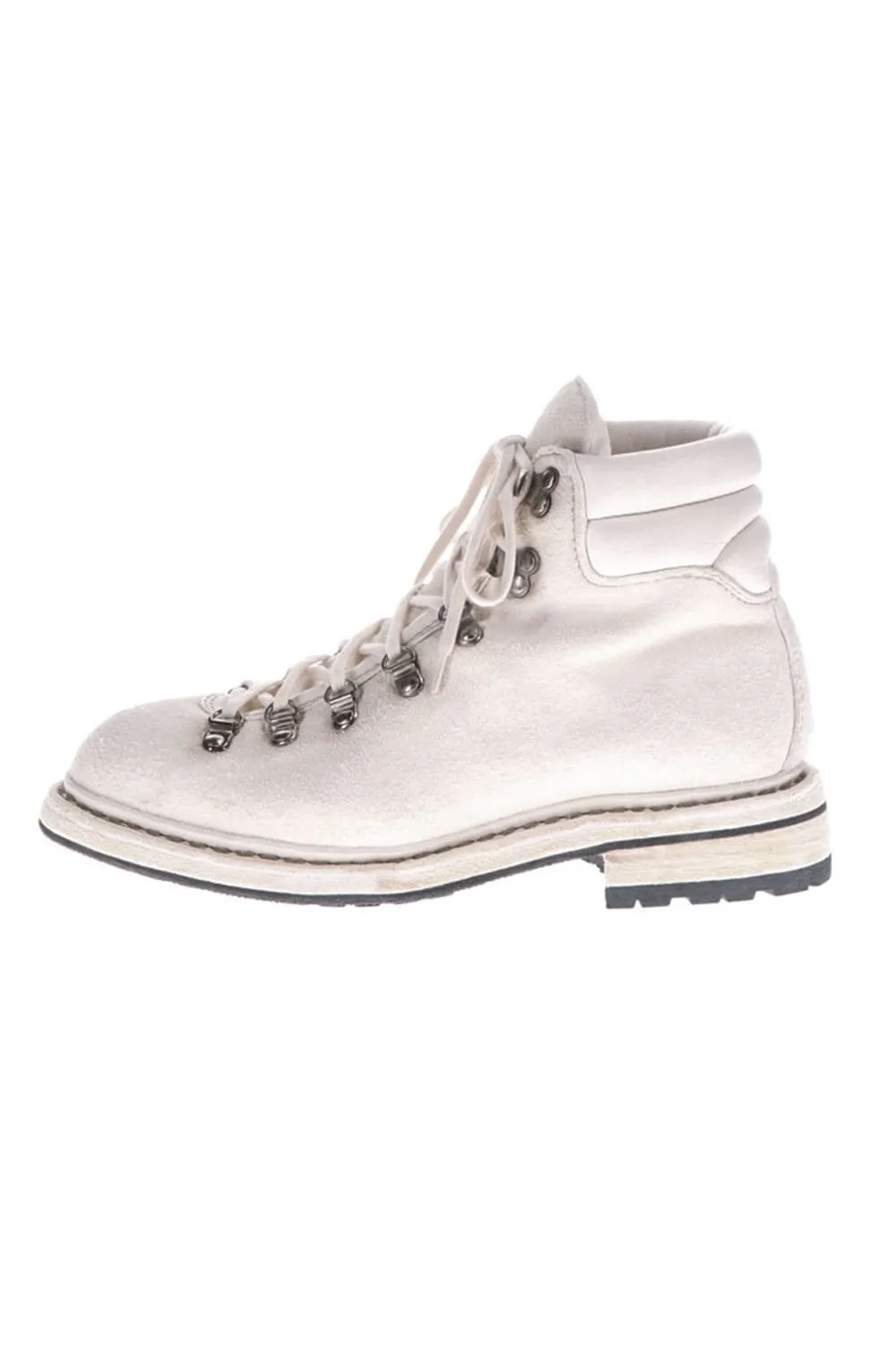 Hiking Boots Sole Rubber Horse Reverse - White