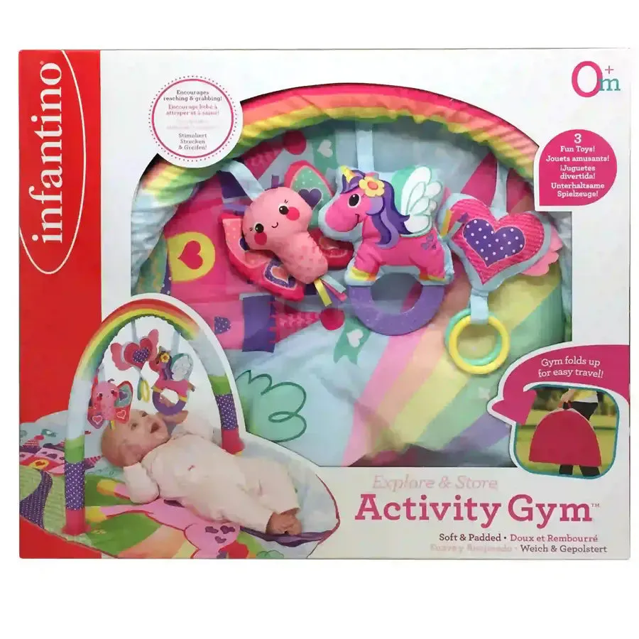 Infantino Explore & Store Activity Gym (Sparkle)