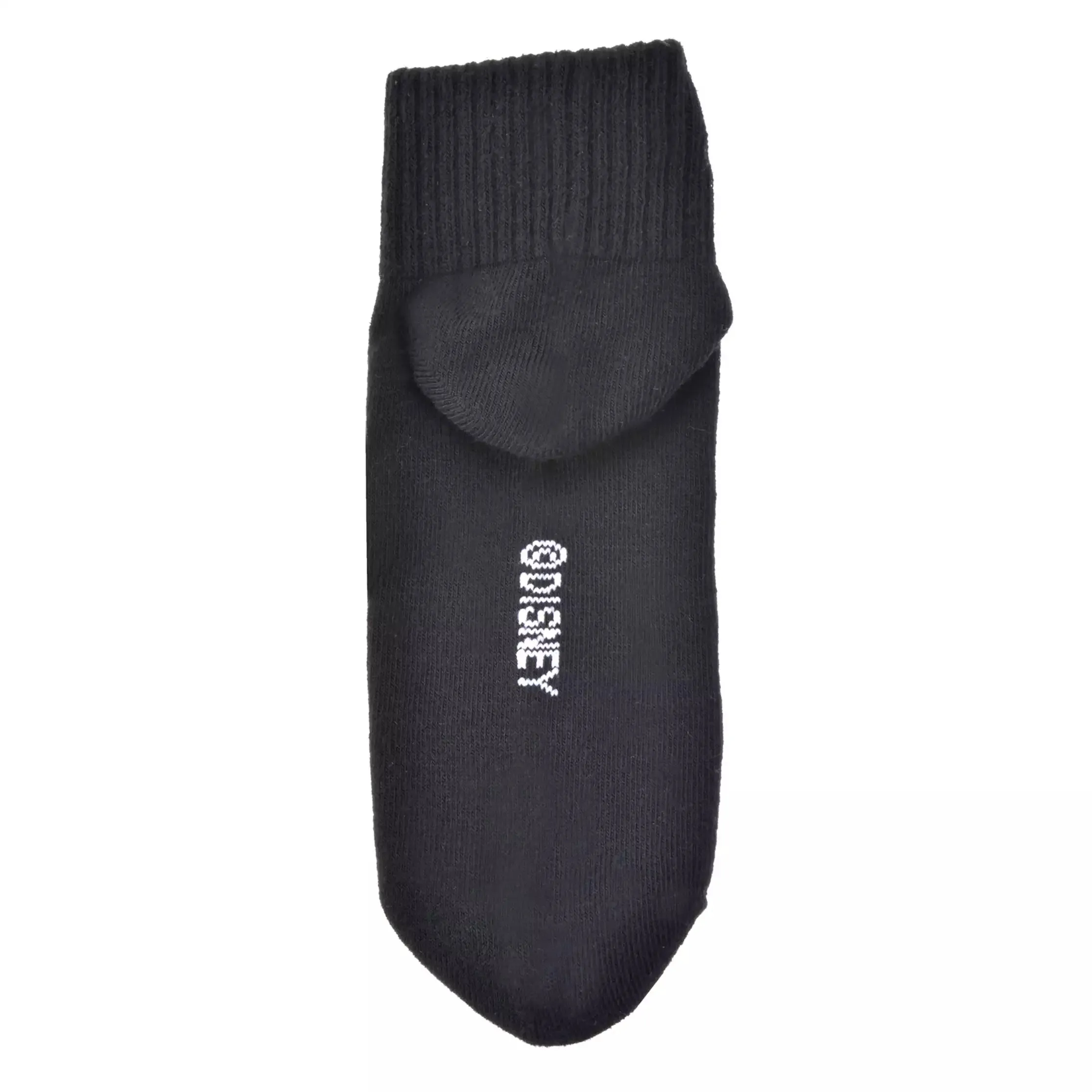 JDS - Mickey Socks Short Face Embroidery Black 23-25