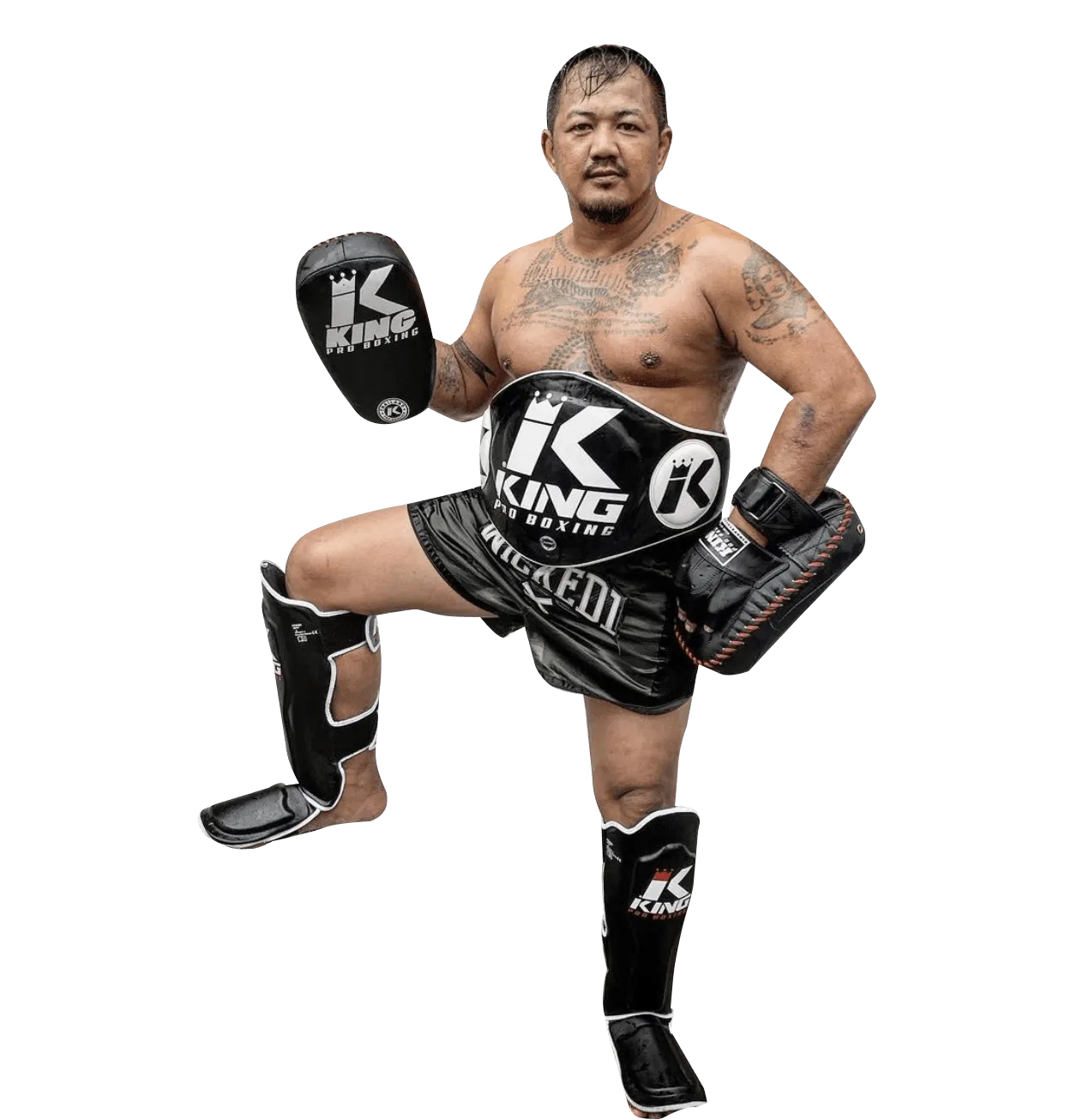 King Pro Kicking Pads Trainer single strap