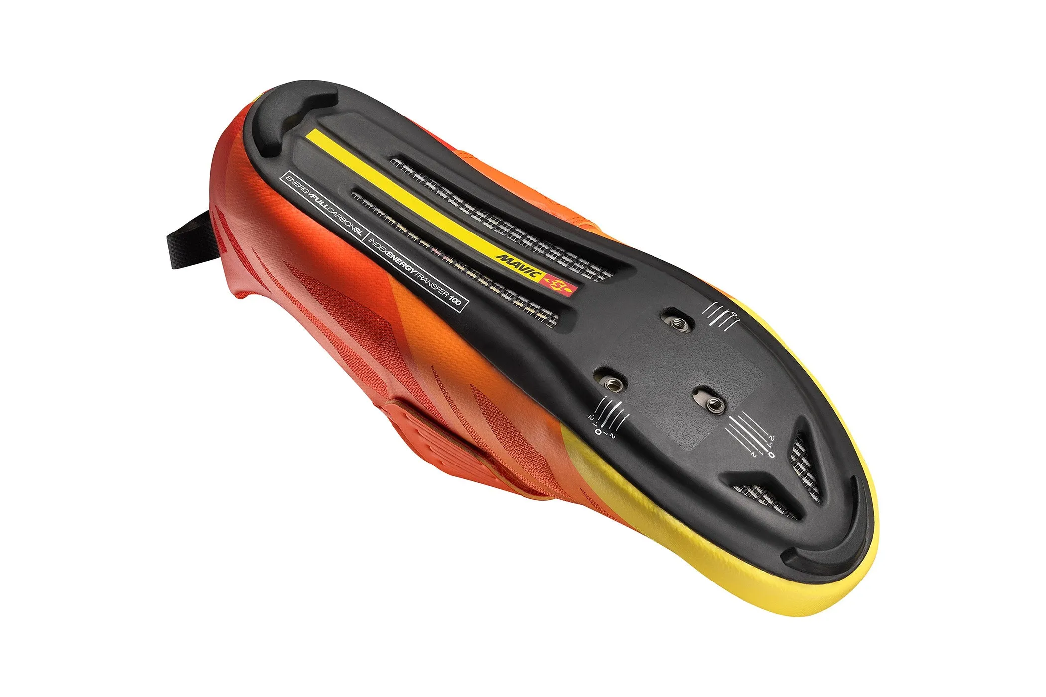 Mavic Cosmic SL Ultimate Kona Tri Bike Shoes Orange Yellow