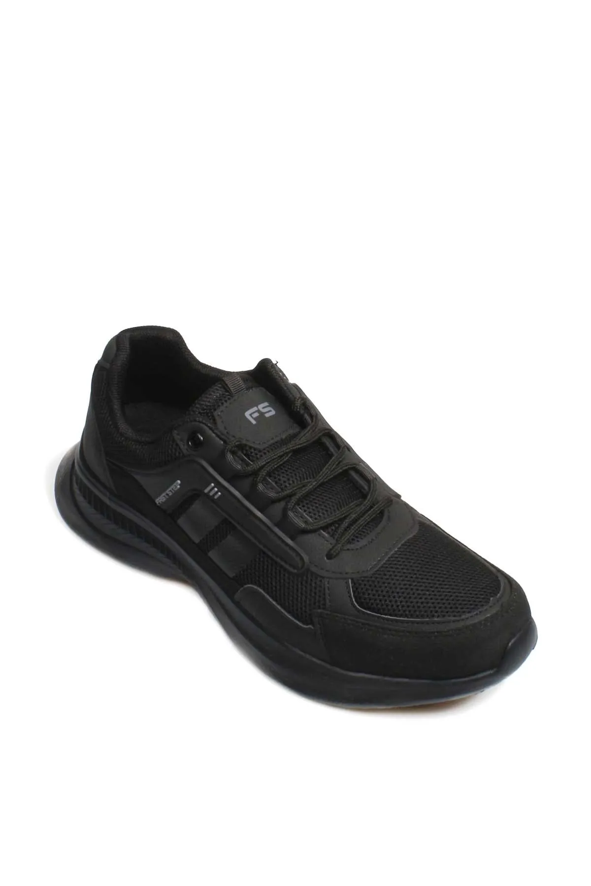 Men's Black Performance Athletic Sneakers - Wessi